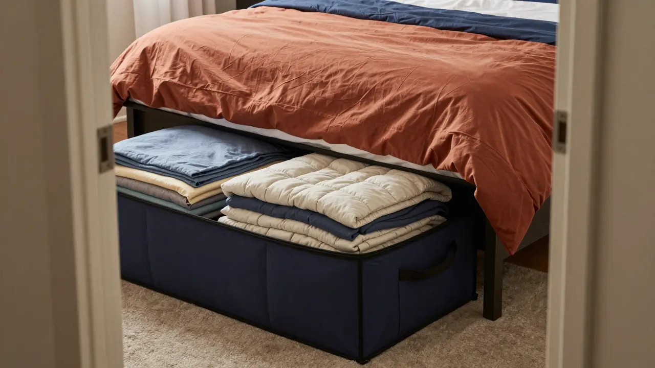 best under bed storage for bedding