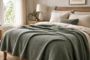 best waffle blankets