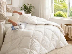 best ways to refresh dry clean only comforters at home